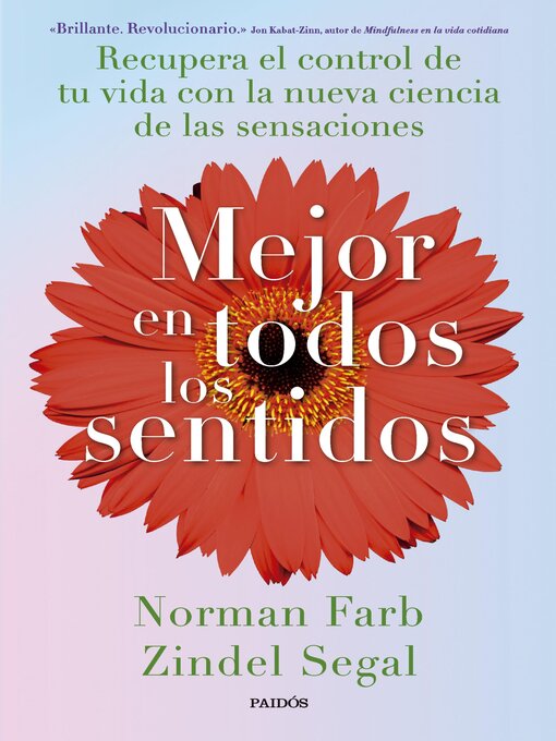 Title details for Mejor en todos los sentidos by Zindel Segal - Available